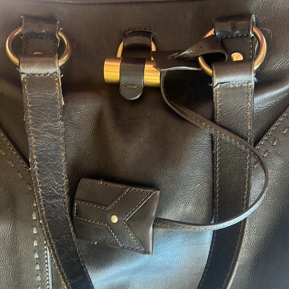 - LARGE YSL Muse Bag in Dark olive green - Picture 9 of 11